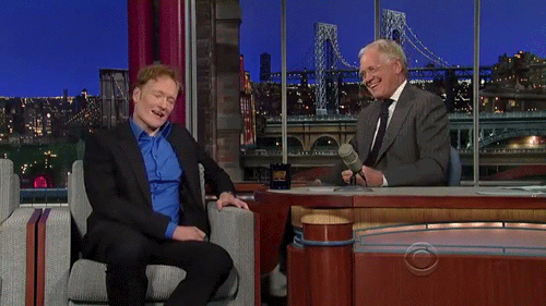 conan and letterman leno impression