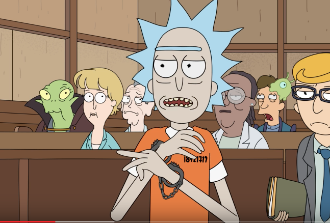 futurama rick morty